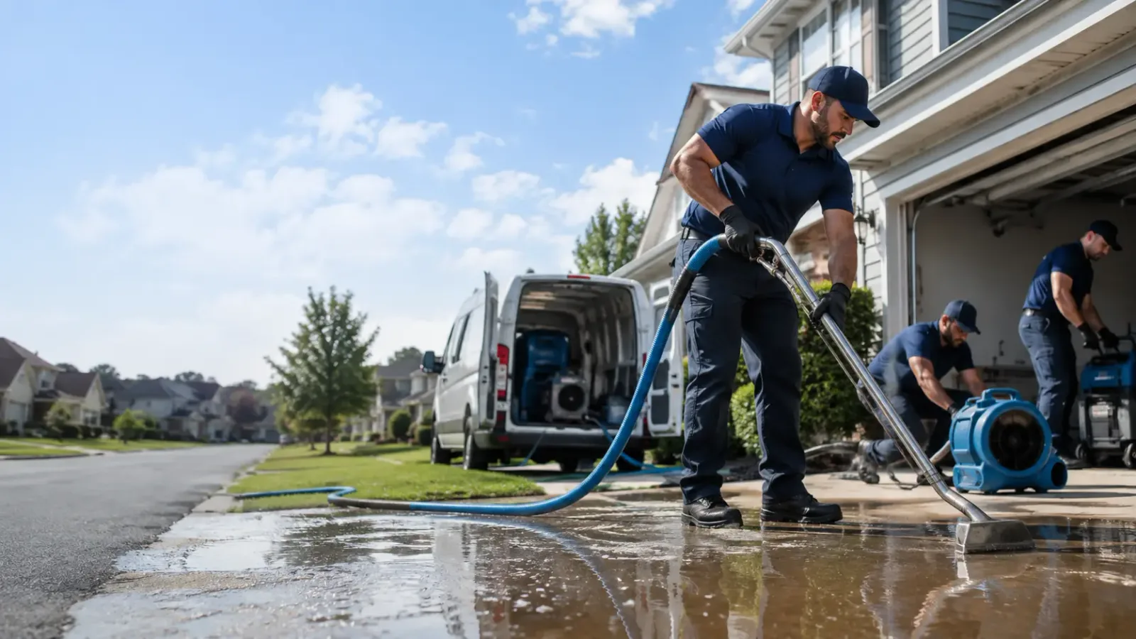 Flood Damage Restoration in Sharon Center, OH